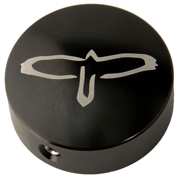 PRS Barefoot Pedal Button with Bird Logo Front View