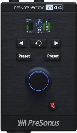 PreSonus Revelator io44 USB-C Audio Interface Front View