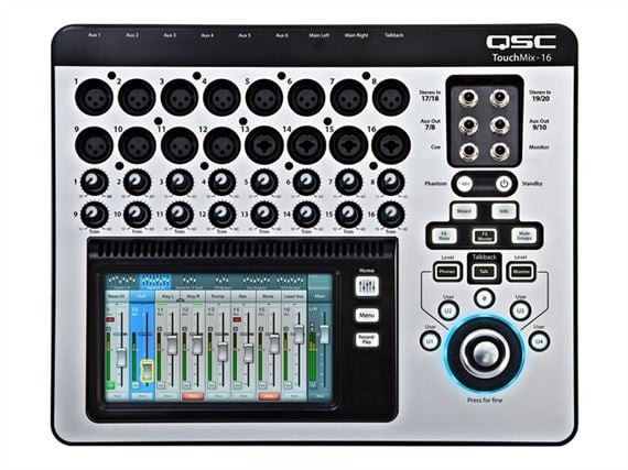 QSC TouchMix 16 Compact Digital Mixer