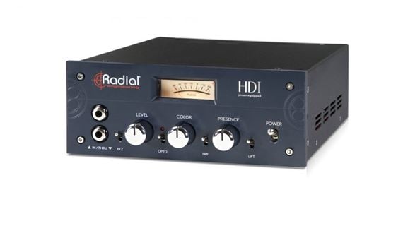 Radial HDI Studio Grade Direct Box Front View