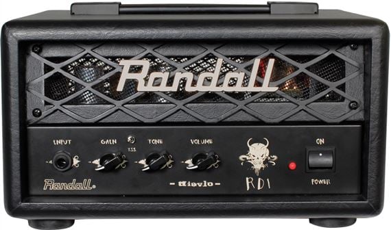 Randall RD1H Diavlo Tube Guitar Amplifier Head Front View