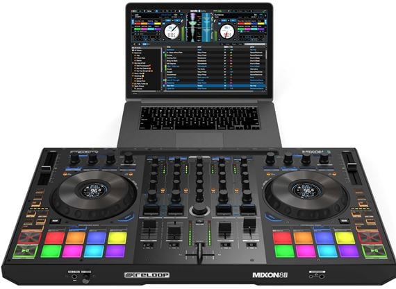 Reloop Mixon 8 Pro DJ Controller Front View