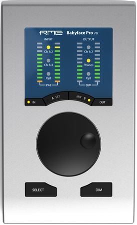 RME Babyface Pro FS USB Audio Interface Front View