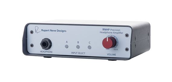 Rupert Neve Designs RNHP Precision Headphone Amp Front View