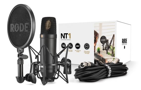 Rode NT1 Kit Cardioid Condenser Microphone with Shockmount