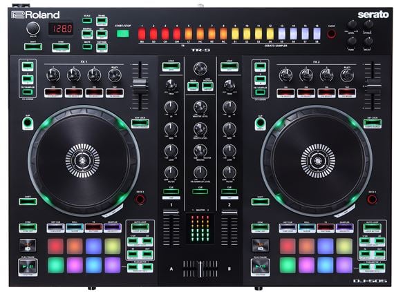 Roland DJ505 Professional DJ Controller Front View