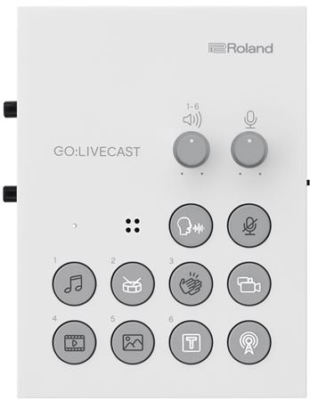 Roland GO LIVECAST Live Streaming Studio for Smartphones