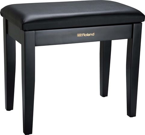 Roland RPB100BK Piano Bench in Black Front View