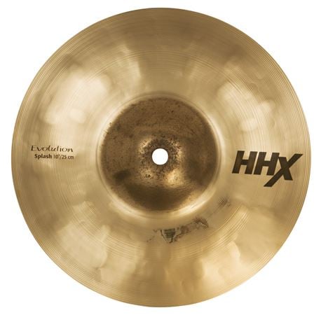 Sabian HHX Evolution Splash Cymbal Brilliant Finish Front View