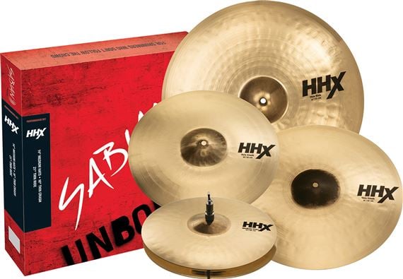 Sabian HHX Performance Cymbal Set with 18 Inch