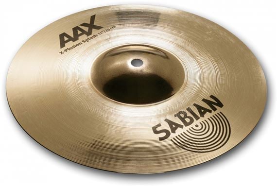 Sabian AAX 11 Inch Xplosion Splash Cymbal Brilliant Finish Front View