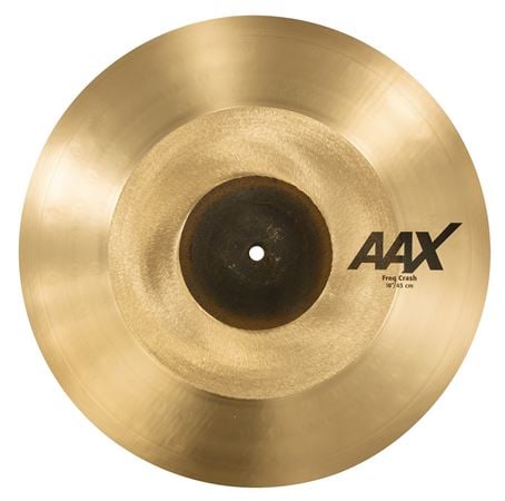 Sabian AAX 18 Inch Frequency Crash Cymbal Brilliant Finish Front View