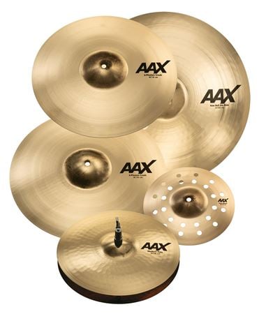 Sabian AAX Praise Worship Cymbal Package Front View