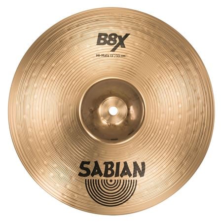 Sabian B8X Hi Hats Cymbals Pair Front View