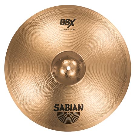 Sabian B8X 18 Inch Crash Ride Cymbal Front View