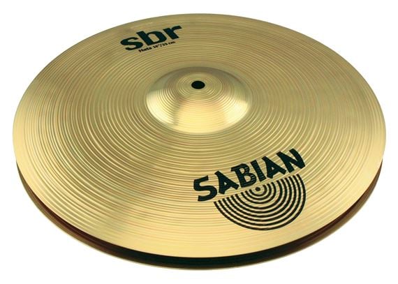 Sabian SBR 14 Inch Hi-Hats Pair Front View