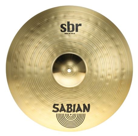 Sabian SBR 20 Inch Ride Cymbal Front View