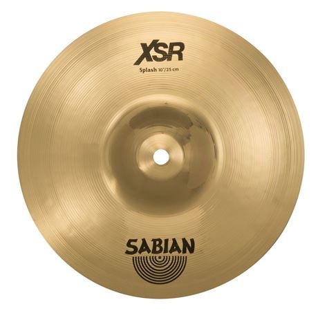 Sabian XSR Series Splash Cymbal Brilliant Finish Front View