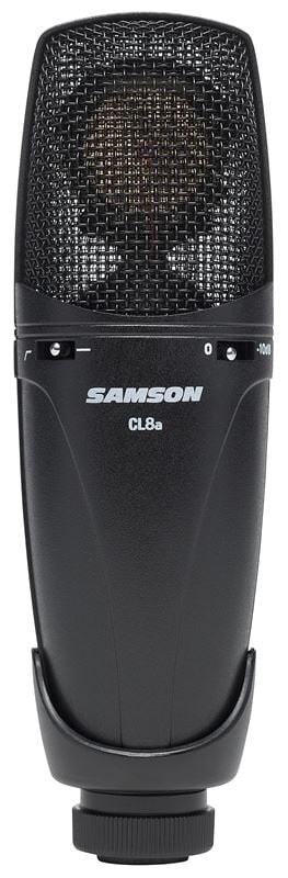 Samson SACL8A CL8A Multi-Pattern Studio Condenser Microphone Front View