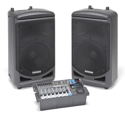 Samson Expedition XP1000 Portable PA System with Bluetooth Front View
