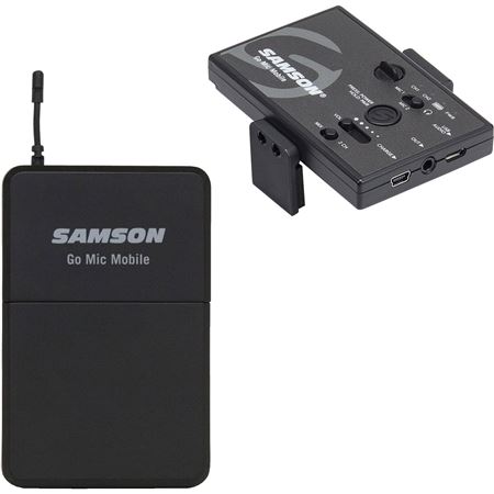Samson Go Mic Mobile Smartphone Wireless Lavalier System Front View