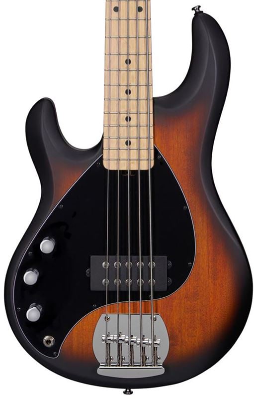 Sterling RAY5 Left Handed 5-String Bass Guitar Body View