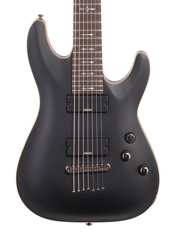 Schecter Demon 7 7-String Electric Guitar Body View