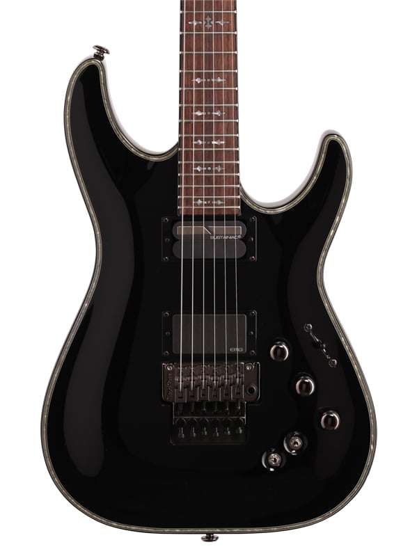 Schecter Hellraiser C1 FR Sustainiac Electric Guitar Body View