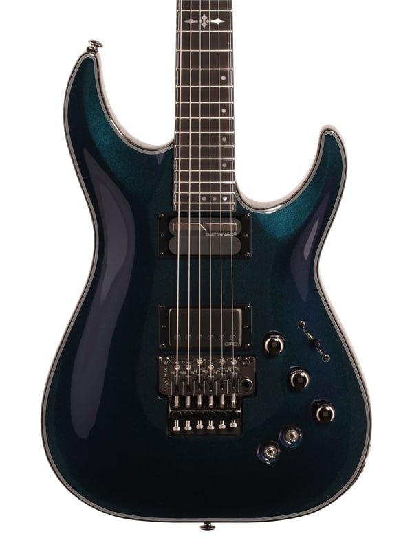Schecter Hellraiser Hybrid C1FRS Electric Guitar Ultra Violet