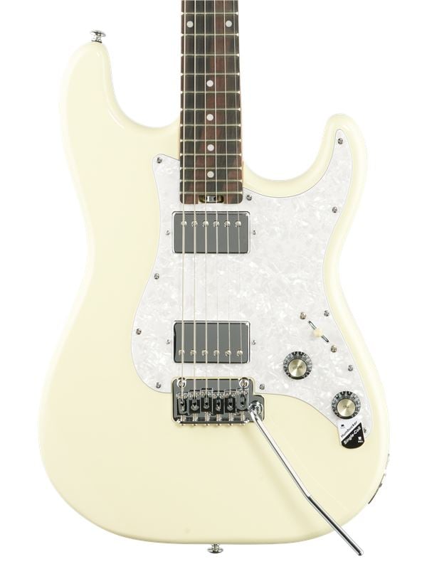 Schecter Jack Fowler Traditional Electric Guitar Ivory White Body View