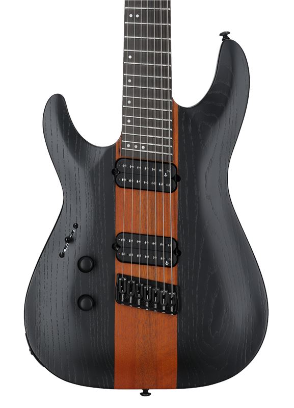 Schecter Rob Scallon C-7 Multiscale 7-String Lefty Guitar Body View