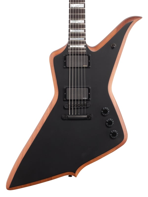 Wylde Audio Blood Eagle Electric Guitar Mahogany Blackout Body View