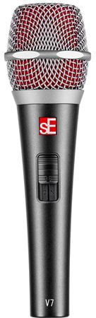 SE Electronics V7 SWITCH Dynamic Supercardioid Microphone Front View