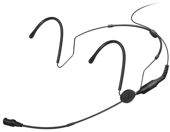 Sennheiser HSP 4-EW Cardioid MKE Condenser Headset Mic Front View