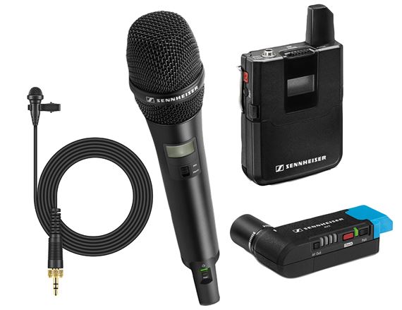 Sennheiser AVX ME2/835 SET-4 Combo Wireless Microphone System Front View
