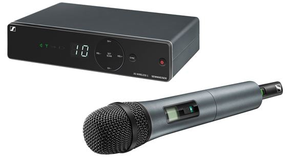 Sennheiser XSW 1-835 Handheld Wireless Vocal Set Front View