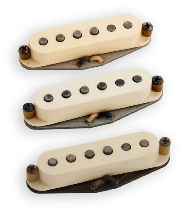 Seymour Duncan Antiquity II Pickup Set for Strat Surfer Front View
