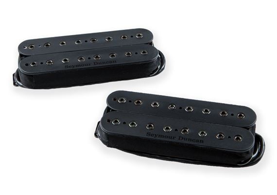 Seymour Duncan Mark Holcomb Alpha and Omega 8 String Guitar Pickup Set Front View