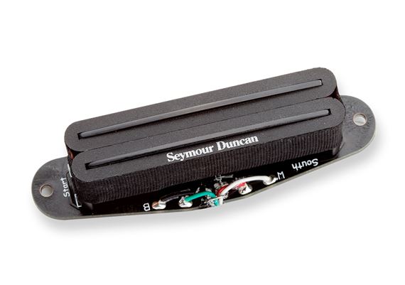 Seymour Duncan STHR-1n Hot Rails Rhythm Neck Pickup for Tele Front View