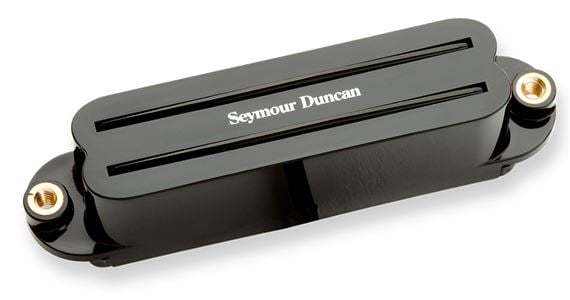 Seymour Duncan SCR-1n Cool Rails for Strat Black Front View
