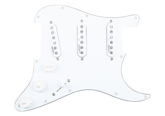 Seymour Duncan Jimi Hendrix Signature Loaded Strat Pickguard Voodoo Style Front View