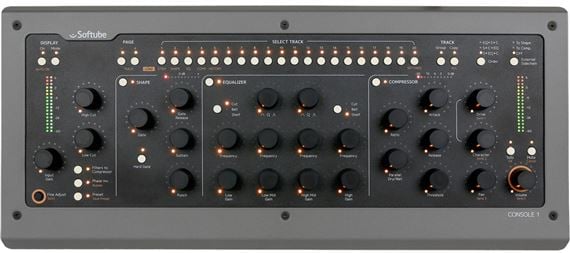 Softube Console 1 MKII Control Surface Front View