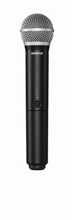 Shure BLX2 PG58 Wireless Handheld Transmitter for BLX Systems Front View