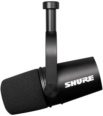 Shure MV7X Cardioid Dynamic Broadcast and Podcast Microphone XLR Only