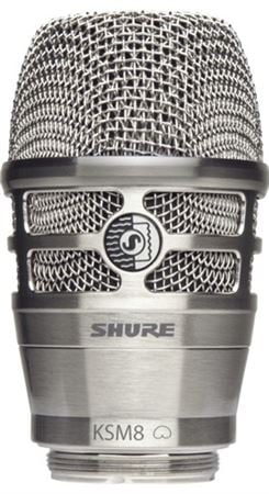 KSM8 Wireless Capsule for Nickel Shure Transmitters Front View