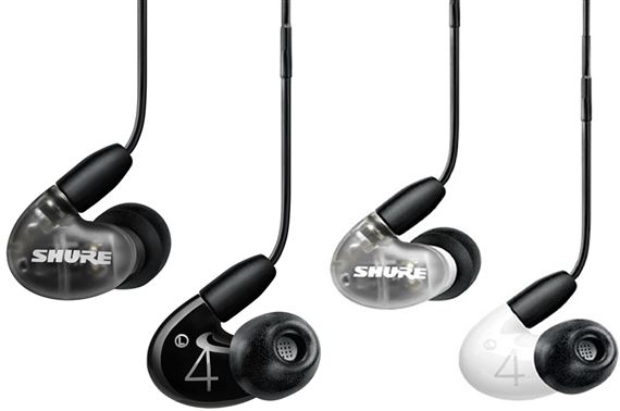 Shure AONIC 4 Sound Isolating Earphone Front View
