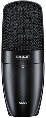 Shure SM27SC Multi Purpose Condenser Microphone Front View