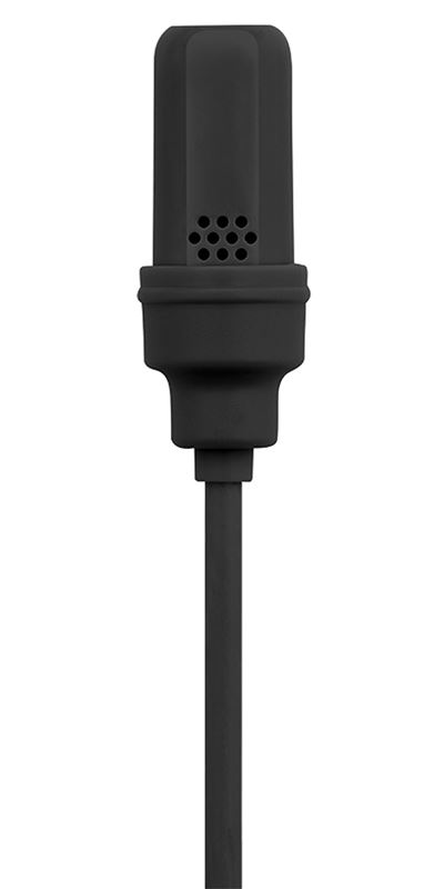 Shure UL4B/C-XLR-A Uniplex Cardioid Lavalier Microphone Front View