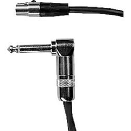 Shure WA304 Right Angle Instrument Wireless Cable