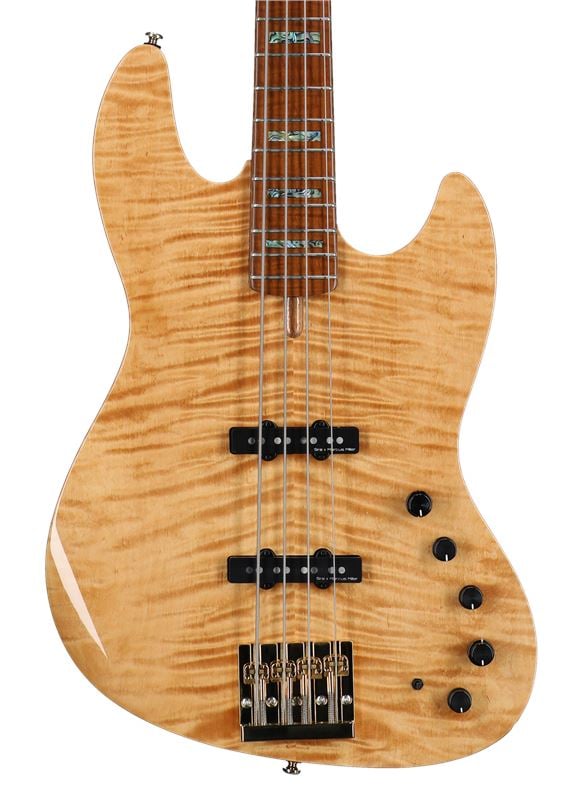 Sire Marcus Miller V10 DX 4-String Bass Guitar Body View